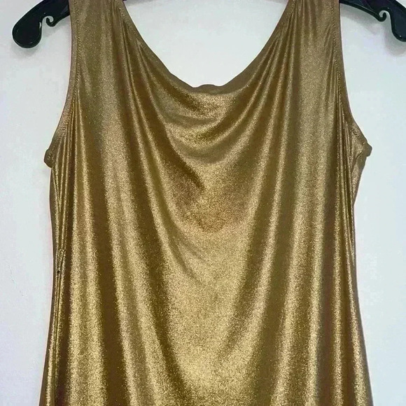 MOSCHINO MARE Gold Dress - Picture 8 of 11